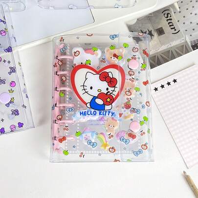 A7尺寸透明便携文件袋，双扣设计，适合存放照片，也可作相册、文具袋、笔记本袋、贴纸簿袋、办公用品袋、学习用品袋使用，新学期必备