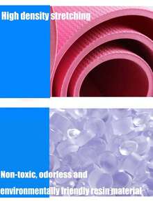 1 tấm thảm yoga siêu dày chống trượt - Thảm tập thể dục giảm sốc kèm dây đeo, thích hợp cho yoga, thể dục và khiêu vũ - Dành cho người đam mê yoga và thể dục - Thích hợp cho tập luyện ngoài trời, tại nhà và phòng tập. - Nhiều màu - Xem 6