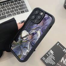 Creative Personality Elegant Anime Girl Holding Ball Cheerleaders Phone Case For Apple  17 Air 16 16e 15 14 13 12 Mini 11 Pro Max X XR XSMAX 8 7 E Plus Step Lens Protection Soft Case Back Cover New Luxury - Trộn màu 1 - Xem 7