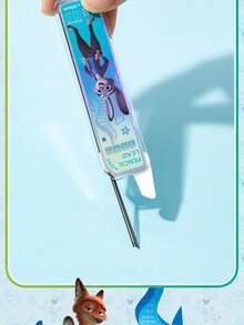 迪士尼疯狂动物城卡通人物学生魔法点自动铅笔套装