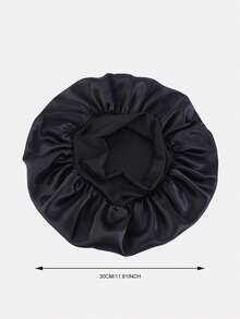 4pcs Men's Wide Brim Sleep Caps Hairnets In Solid Color - Multicolor - View 4