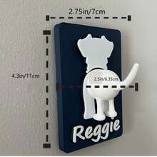 Personalized Dog Leash Hanger - Funny Dog Butt Wall Hook, Pet Leash And Collar Hanging Hook, Gift For Dogs