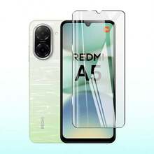3-In-1 Transparent Phone Case For Redmi A5 4G, Thick Corner Anti-Drop Protective Cover + High-Definition Tempered Glass Screen Protector + Anti-Peeping Tempered Glass Film, Poco C71 4G - 3in1 - View 6