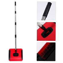 Speedsweep Carpet Sweeper, Manual With Wide Cleaning Path Multi-Functional - Red - View 4
