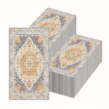 20张复古波西米亚风纸巾，一次性纸巾，浴室擦手巾，适合派对装饰 - 彩色 - 查看 2