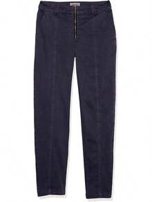 Goodthreads Pantalón Chino elástico con Detalle utilitario Pantalones para Mujer - Azul Marino - Ver 8