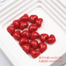 80/100 buc Mărgele de sticlă transparente Ombre 8mm/10mm pentru confecționarea bijuteriilor DIY lucrate manual, potrivite pentru brățări, coliere, accesorii, decorațiuni, ținute de zi cu zi și de petrecere - Burgundia - Vizualizare 10