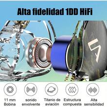 Auriculares Intraurales con Cable Híbridos Dinámicos Mejorados Monitores de Doble Controlador con Micrófono Manos Libres Auriculares Estéreo HiFi con Cable Desmontable Niebla de Color - NiebladeColor - Ver 4