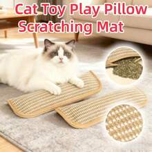 Cat Toy Pillow, Bite-Resistant, Self-Entertainment, Cat Scratch Pad, Cat Toy