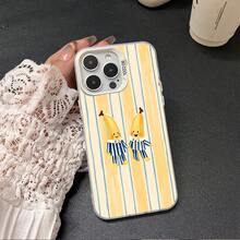 La diseño plateado láser estampado es adecuado para fundas de teléfono específicamente hechas para iPhone 17, 16, 15, 14, 13, 12, 11, Plus, Pro, Max, FE, ULTRA y Air, con una funda protectora ligera, de borde suave de alta calidad y a prueba de golpes. - Color mezclado 1 - Ver 1