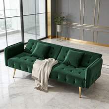 Sofas & Couches - Green + Foam + 2 Seat + Foam - View 1