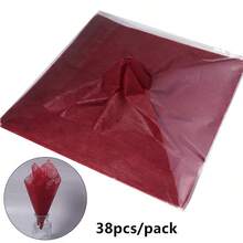 38pcs/Pack Matte Milk Cotton Packaging Lining Paper, Flower Gift Packaging Filler Paper, Convenient Tear-Off 30cm Cotton Wadding Lining Paper - 38 Sheets/pack - View 18