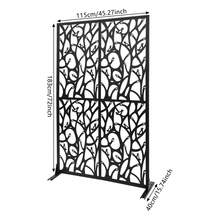 YUNRUX Screens & Room Dividers - Black - View 1