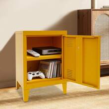 YUNRUX Storage Cabinets - Yellow - View 6