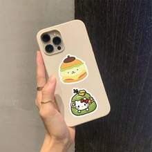 SANRIO 100 miếng dán trang trí hình hoạt hình dễ thương hỗn hợp Mymelody, Cinnamoroll, HelloKitty, Pochacco, Kuromi, đồ dùng làm sổ lưu niệm, văn phòng phẩm, nhãn dán vui nhộn, nhãn dán laptop, nhãn dán điện thoại Kindle. - 100 CÁI - Xem 7