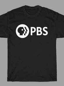 PBS Public Broadcasting Service Men's Black Size S To 5XL - 黑色 - 查看 1