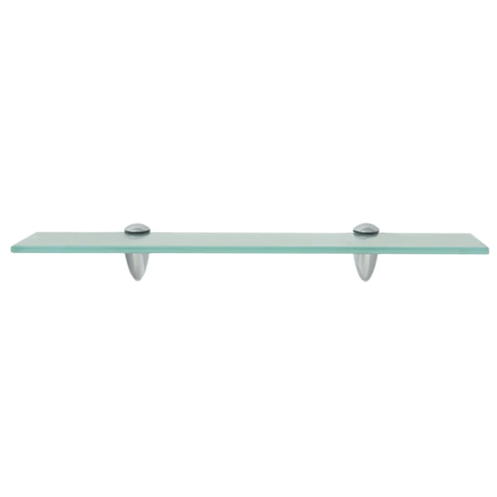 Larryhot Estante flotante de cristal 50x10 cm 8 mm, Fácil de montar, elegante y hermoso, y conveniente para almacenar artículos, es una opción ideal para el almacenamiento y la decoración del hogar. - Transparente - Ver 1