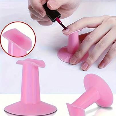 2/1pc Finger Support Holder, Hand Elevation Device, Nail And Finger Practice Rack, Used To Stabilize Fingers And Prevent Shaking, Suitable For DIY Manicure, Nail Art Practice, Nail Tools, DIY Nail Tools, Nail Training Tools, Nail Supplies, Back To School, Nails, Artificial Nail Tools , Makeup Room Decor,Makeup Bag,Travel Essential
