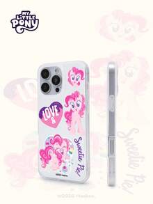 MY LITTLE PONY Official Authorized White Phone Case Compatible With IPhone 17, 17 Air, 17 Pro, 17 Pro Max, Scratch-Resistant, Anti-Slip, Shock-Proof, Compatible With Apple 11, 12, 13, 14, 15, 15 Pro Max, 16 Pro, 16 Pro Max, X, XR, XS Max - White - View 3