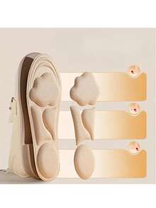 12pcs Unisex Sweat-Absorbent Shoe Insoles, Soft Memory Foam, Shock-Absorbing & Comfortable, Breathable Support, Suitable For Walking And Sports. Customizable Design, Fits Various Shoe Sizes, Unisex, Applicable For Sports Shoes, Casual Shoes, Work Shoes, Suitable For Walking, Outdoor Running, Hiking And Holiday Activities, Shoe, Spring Summer Picks, Brides Maid Gifts, Room, Bedroom Decor, Beach, Travel, For Men, For Women, Vacation, Women's Day, Travel Essentials, Wedding Favors, Y2k, Bedroom, Car Accessories Women, Kitchen Decor, Cute Stuff - Multicolor - View 5