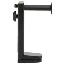 2-In-1 Heavy-Duty Headphone Stand With Adjustable Height And Swivel Clamp - Space-Saving Desktop Stand With Cable Management - Multicolor - View 7