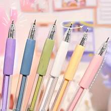 6pcs Retractable Handcrafted Carving Pen Knives, Precision Carving Pens, School Supplies, Accurate, Fashionable Pen Knives, Portable Tool, Lightweight Tool, Plastic Material, Stationery Knife, Professional, Handicraft Enthusiasts - Multicolor - View 5