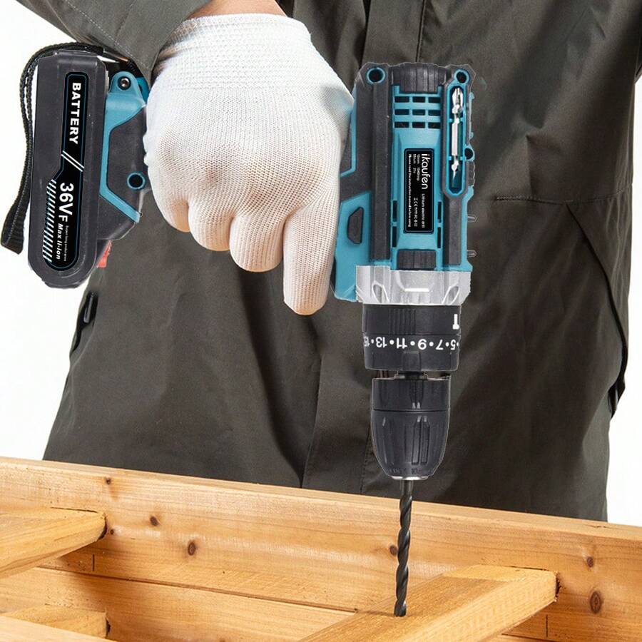 Electric Drills - 藍色 - 查看 1