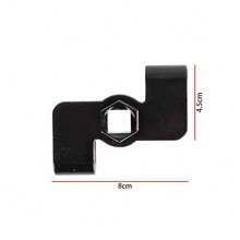 Wrench Adapter And 1/2 Inch Or 21mm Hex Wrench Conversion Adapter - Black - View 3