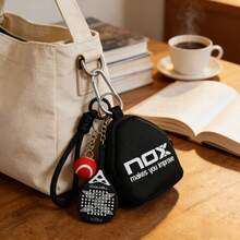 NOX 带钥匙扣钱包 - 小巧零钱包收纳包，安全拉链封口，耐用面料，适合运动、旅行、日常使用 - 圣诞节、父亲节理想礼物，男女皆宜