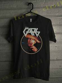 Rare The Cars Band Album 1978 Men39s Unisex T-Shirt - màu đen - Xem 1
