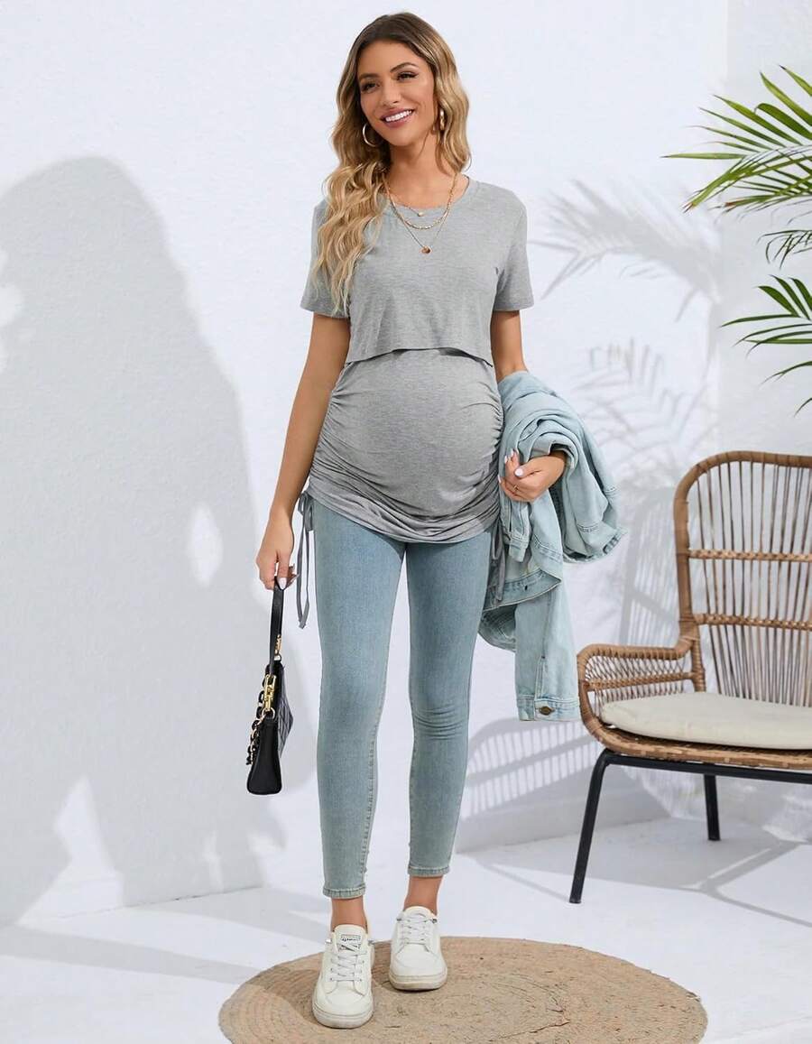 Maternity Activewear Sets - Azul Oscuro - 查看 1