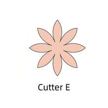 1/5Pcs Ins-Style Cute Floral Shape Polymer Clay Cutters (35-44mm) – Adorable Craft Tools For DIY Jewelry Earrings Charms & Handmade Accessory Supplies - White - View 6