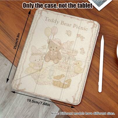 Y-Shaped Foldable Stand, High-Definition UV Printing, 360° Rotatable IPad Protective Case, Compatible With Ipad 11 2025, IPad Air 11/13 2025 M3, IPad Air (M2) 11/13 Inch, IPad Air 4/5/6 10.9inch, IPad Pro 11 Inch, IPad Pro 12.9 Inch, IPad 10.2 Inch, IPad 9th/10th Generation, IPad 10.9/Air5/Air4 (10.9in), IPad Pro 2018 (11in), IPad Pro 20/21/22 (11in), IPad Air 2024 11in, IPad Air6/Air 7 11in 2025, IPad Mini6/Mini7 8.3in, IPad 2017/2018/Air1 And Other Models. Protective Cover Design, Supports Multi-Angle Adjustment, Six-Way Stand Placement, Built-In Pen Slot, Transparent Back Cover, Anti-Drop Protection, Auto Wake/Sleep Function (Pen Is For Display Only, Not Included)