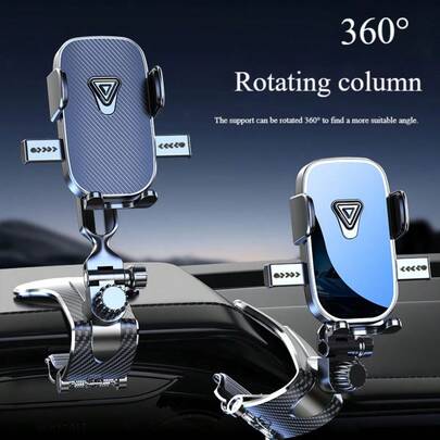 ที่วางโทรศัพท์ในรถแบบ Universal – แท่นยึดแบบแรงโน้มถ่วงหมุนได้ 360° พร้อมคลิปหนีบแบบปรับได้, ล็อคอัตโนมัติด้วยมือเดียว, ไม่บังทัศนวิสัย, เหมาะสำหรับโทรศัพท์ขนาด 4.0-7.0 นิ้ว, สำหรับใช้กับแผงหน้าปัดรถยนต์, ตัวหนีบแบบ Alligator รองรับการนำทางในรถยนต์ เข้ากันได้กับ iPhone, โทรศัพท์ Android, ของขวัญสำหรับวันเกิด, ครอบครัว, ของขวัญสำหรับเพื่อน อุปกรณ์เสริมสำหรับขับรถยนต์ รับน้ำหนักได้มาก