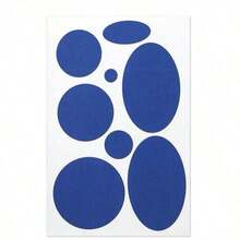 2pcs Feather Down Jacket Repair Patches, Self-Adhesive Nylon Fabric Patches, Waterproof Round/Oval Tape For Repairing Jackets, Clothes, Tents, Sleeping Bags, Ski Pants And Other Holes - Multicolor - View 7