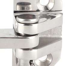 316 Stainless Steel Deck Panel Hinge - Aircraft-Inspired Butterfly Design Hydraulic Damper, Heavy Duty Marine-Grade Corrosion-Resistant Hinge