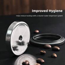 50毫米淋浴屏扩散器替换件，兼容EC685 EC680 EC9335M EC2351意式咖啡机 - 黑色 - 查看 8