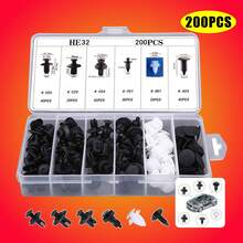 Multi-Size Hybrid Buckle Set, 150 Pieces, Suitable For Different Mounting Holes, Contains A Variety Of Quick Clamp Specifications, One-Stop Solution, Car Detailing Shop Repair Shop, High Toughness Plastic Buckle, Specially Designed For Car Fenders, Anti-Aging And Corrosion Resistant, Perfect Replacement For Original Parts, Quick Installation Buckle Set, No Screwdriver Required, Manual Pressing, Enough For Multiple Repairs And Use. Convenient And Efficient, Novice Users Of Female Car Owners, Equipped With Removal Tools, Easy To Remove Old Buckles To Avoid Damage To The Car Paint,Car Tools,Herramientas De Trabajo,Automotive Tools,Car Acessesories,Car Essentials,Herramientas De Trabajo,Men's Valentine's Day Gifts - B - View 13