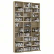 CD & DVD Racks - Brown - View 1