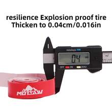 2pcs Mountain Bike Tire Puncture Proof Pad, Nylon Anti-Explosion Tire Liner, Rim Tape Bicycle Tire Rim Strip, Cycling Accessories