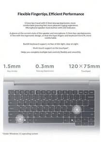 Lenovo Thinkbook 14 2023 FECD R5 7430U 16GB RAM 1TSSD Integrated Graphics 2.2K - Grey - View 3