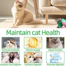 4 Pcs Catnip Toy Balls, Extra Cat Energy Balls, Edible Kitten Balls Cat Lick Toys, Healthy Cat Teeth Cleaning Chew Toys, Cat Wall Toys - 4 chiếc - Xem 3