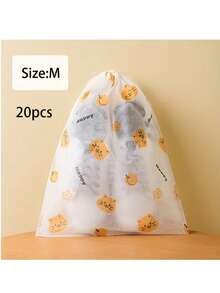 30pcs Shoe Bags, Dust-Proof & Anti-Yellowing Protector! Made Of Non-Woven Fabric, Easily Protect White Sneakers. Suitable For Shoes Of All Sizes, Prevent Dust Intrusion And Keep Shoes Like New For Long. Make Your Shoe Cabinet More Tidy And Orderly, Showcase Your Fashionable Taste. - Multicolor - View 14