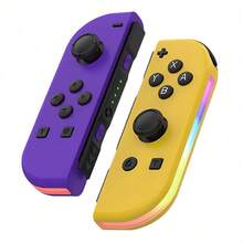 Joycons L/R para Nintendo para Controles de Switch, Reemplazo para Controles de Switch, Joycons para Nintendo para Controles de Switch, Vibración Dual/Control de Monitor/Función de Compartir/Despertar/Sin NFC - Blanco - Ver 11