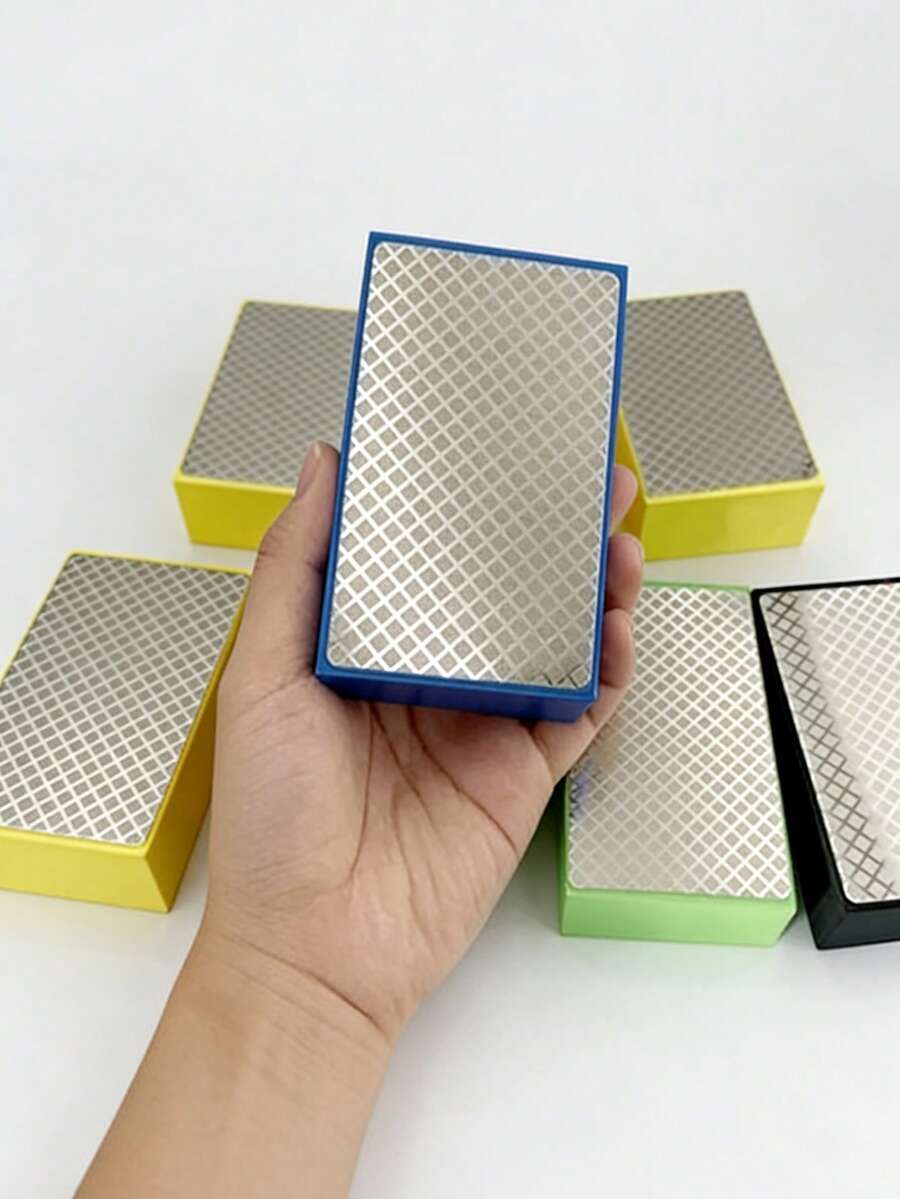 Diamond Hand Polishing Pads Tile Glass Abrasive Grinding Block Pad Stone Marble Ceramic Abrasive Sanding Disc Polisher Tools - Multicolor - View 1