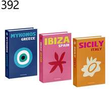 3pcs Fashionable Decorative Books, Modern Minimalist Folding Fake Books, Soft Furnishing Sample For Hotel Model, Suitable For Cafe, Hotel, Study Room Decor