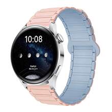 1PC 22mm Magnetic Soft Silicone Strap Compatible With Samsung Galaxy Watch 5Pro 6Classic Compatible With Huawei Watch GT5 46mm - 22mm - View 15