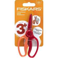 Training Scissors for Preschoolers Ages 3+, Small Kids Safety Scissors with Training Lever, Easy to Use, Preschooler Art Supplies, Back To School, Red,37327001 - Multicolor - Ver 1