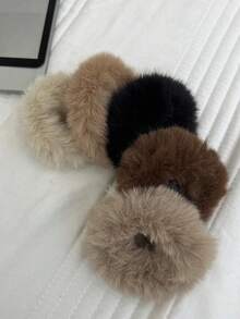 5 pezzi Accessori per capelli morbidi e carini per donne, adatti per uso quotidiano e campus, ottima scelta anche come regalo per festività. Elastici per capelli, accessori casual per coda di cavallo, fasce elastiche - Multicolore - Visualizzare 6