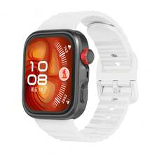 适用于华为 Watch Fit 4 Pro 4 3 的柔软运动硅胶表带，可替换表带/手链，也适用于华为 Fit 4 Fit 4pro 表带 - Fit3/4/4Pro - 查看 14